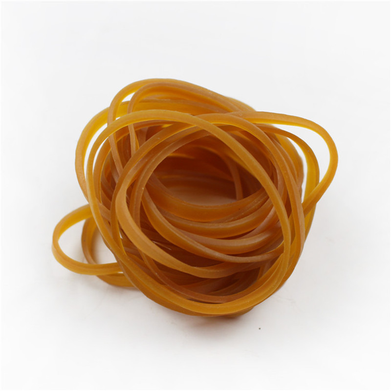 A gyártók egyedi kiszélesített gumiszalagok sárga átlátszó nagy rugalmasságú szívósságú mezőgazdasági gumiszalagok