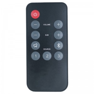 Forróan eladható új dizájn OEM ODM intelligens otthoni távirányító ventilátor \\/ söpörőgép \\/ fény \\/ audió lejátszó számára