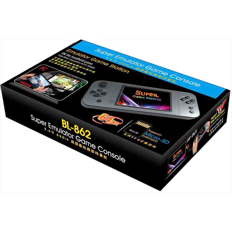 64Bit BL-862 3.8’ Emulator videojáték
