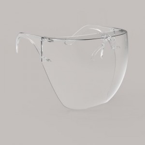 Ködgátló biztonsági berendezések egyedi elkülönítésű műanyag Blocc arcvédő