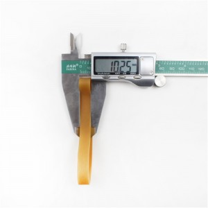 Testreszabható kiszélesített és megvastagodott gumiszalag, nagy rugalmasságú és magas hőmérsékletnek ellenálló mezőgazdasági gumigyűrű