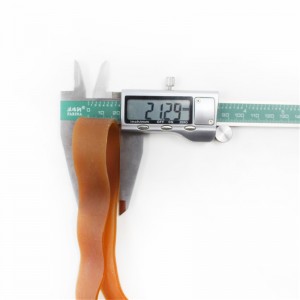 A gyártók egyedi speciális specifikációjú gumiszalagok kopásálló és magas hőmérsékletnek ellenálló elsődleges színű gumiszalagok