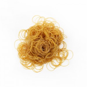 Gyárilag egyszínű sárga magasan rugalmas irodai kulturális és oktatási gyakorlati gumiszalag