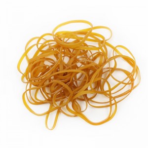 Gyárilag testre szabott, meghosszabbított és kiszélesített sárga átlátszó, magas hőmérsékletű öregedésgátló ipari gumi öv