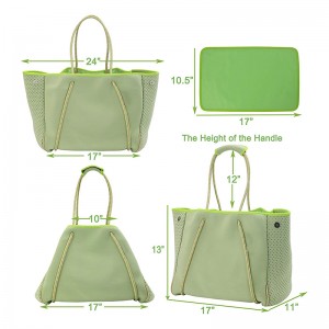 Testreszabottnyomtatás Kiváló minőségűneoprén ebéd táska Kültéri piknik szigetelt hűtő ebédneoprén hordtáska