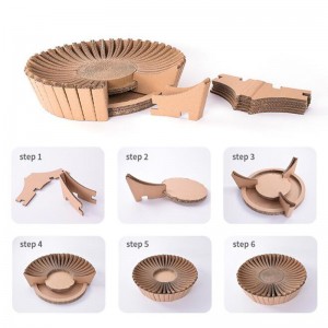 Napraforgó papír macska karcolás fészek