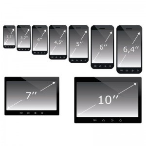 Mobiltelefonos üveg