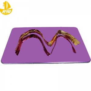 Rozsdamentes acél tükör panel 2.