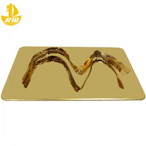 Rozsdamentes acél tükör panel 3.