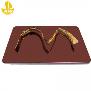 A 4-es rozsdamentes acél tükör panel