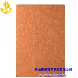 Színes rozsdamentes acél véletlenszerű mintás tábla No. 3