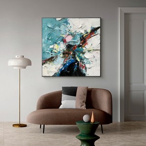 Kézzel készített olajfestmény absztrakt gyönyörű műalkotások természetes képek vászon táj rajz