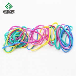 Gyári közvetlen értékesítés színes TPRnagy rugalmasság erős szívósság és tartós haj gumiszalag