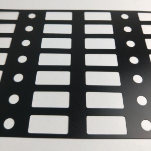 0.25 szigetelő lemez égésgátló PC tömítés fekete könnyen hajlítható feldolgozásnagykereskedelmi