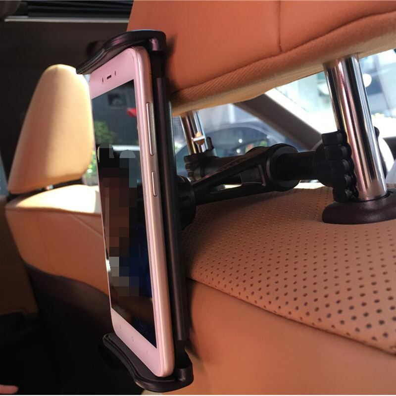 Backseat autós mobil tartó autó hátsó ülés telefon tabletta mount iPhone 7 8 x iPad Samsung S8 fejtámla tabletta tartó