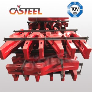 Bányászati ​​lapát vödör fog p-nh, komatsu, liebheer lapát