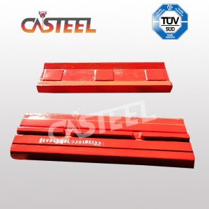 Gumi Mester RM50, RM60, RM80, RM120 Impact Crusher Bars, Blow Bars Nagy Chrome, Matensite és kerámia lapkák