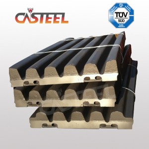 Kína Jaw Die Factory OEM JAW lemezek