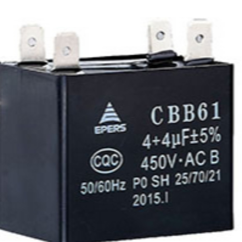 4+4uf 450V 50/60Hz P0 SH cbb61 kondenzátor légkompresszor számára