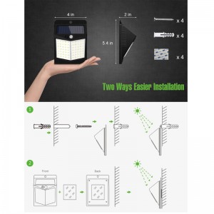 Napelemes fali lámpák
