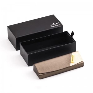 High Quality téglalap Customizenyomtatás Logonapszemüveg csomagolás karton díszdobozbannagykereskedelme Napszemüveg Box fiókos stílus