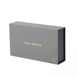 Flap fedél csomagolási karton szablya egyedi mágneses záró ajándék doboz