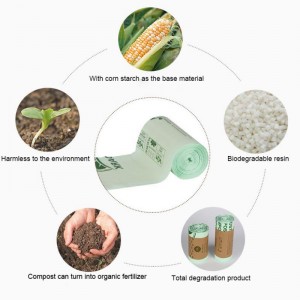 Lebontható szemetes zsák