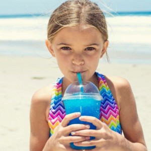 Biológiailag lebomló komposztálható PLA Tiszta műanyag pohár fedéllel