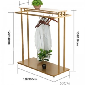 Ruházati kijelző állvány