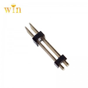 2,54 mm két sor kettős műanyag pin fejlécben