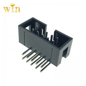 2x5p 2.54mm Pitch Jobb szögű dip doboz fejléc aljzat