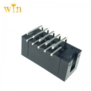 2x5p 2.54mm Pitch Jobb szögű dip doboz fejléc aljzat