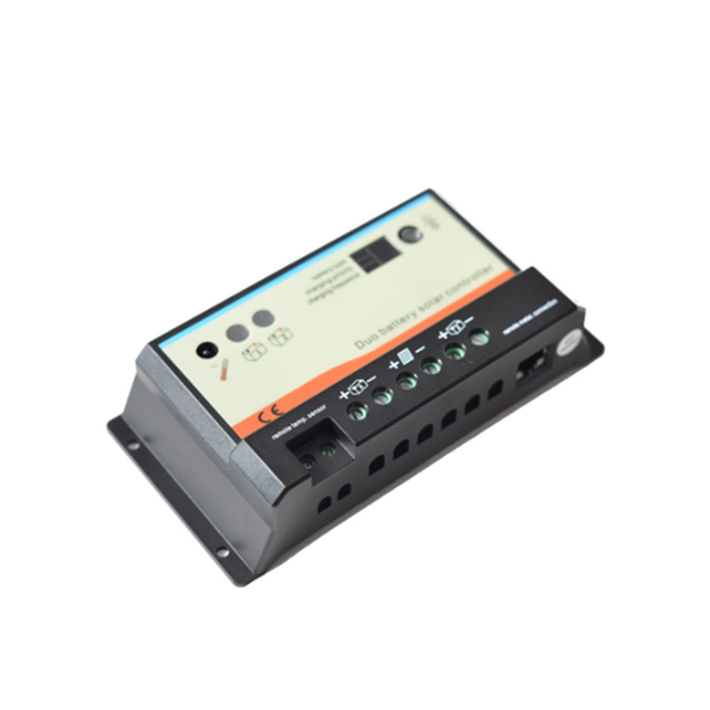 EPever Dual akkumulátor Solar töltésvezérlő 10A20A Duo-Battery-szabályozó Remote LCD Meter MT-1 EPsolar EPIPDB-COM