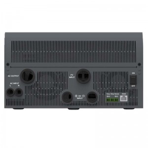 EPever MPPT 3000W Solar Inverter 60A 48V tiszta szinuszos inverter hibrid 220V 230V Szeld Charge Inversor UPower M6142