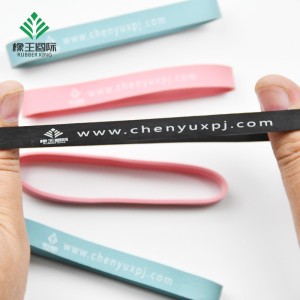 Forrás Gyártók Egyéninyomtatott gumiszalagok Reklám gumi sávok