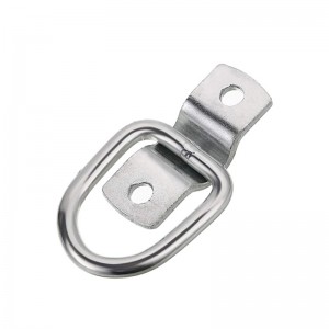 D-gyűrű Tie Down Anchor 12x 1/4 \\\\ \'\\\\\' Stainless Steel D-gyűrűk Trailer D Ring Tie Downs, 700lbs D-Ring Konzol, D Ring Szerelőlemez Tie Down pontok Ratchet Tie Down hevederek Car Truck Bed Cargo