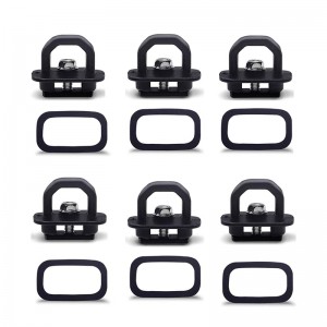 Tie Down Horgony Truck Bed Cargo Side Wall Hook Rings kompatibilis a 2007-2018-as CHEVY SILVERDO/GMC Sierra, 2015-2018 Chevy Chevrolet Colorado/GMC CANYON