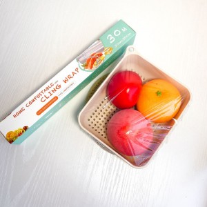 Biológiailag lebomló kukoricakarch-alapú környezetbarát komposztálható hő zsugorodott stretch,nem PE műanyag fólia papír magpl