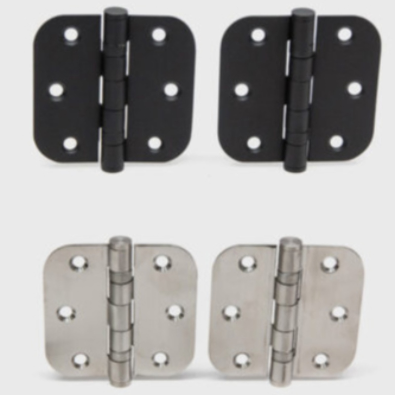 HN005 3,5 hüvelykes rozsdamentes acél belső ajtó csuklópántok 5/8 hüvelykes sugaras sarok