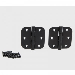 HN005 3,5 hüvelykes rozsdamentes acél belső ajtó csuklópántok 5/8 hüvelykes sugaras sarok