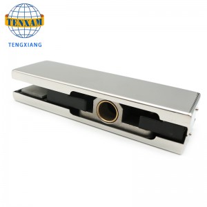 Kiváló minőségű rozsdamentes acél üvegajtó szorító Patch szerelvény Hivatal