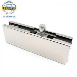 Nagykereskedelmi rozsdamentes acél patch szerelvények Üveg ajtó szerelvények 316 felső bilincs