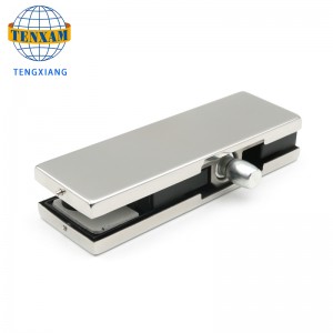 Nagykereskedelmi rozsdamentes acél patch szerelvények Üveg ajtó szerelvények 316 felső bilincs