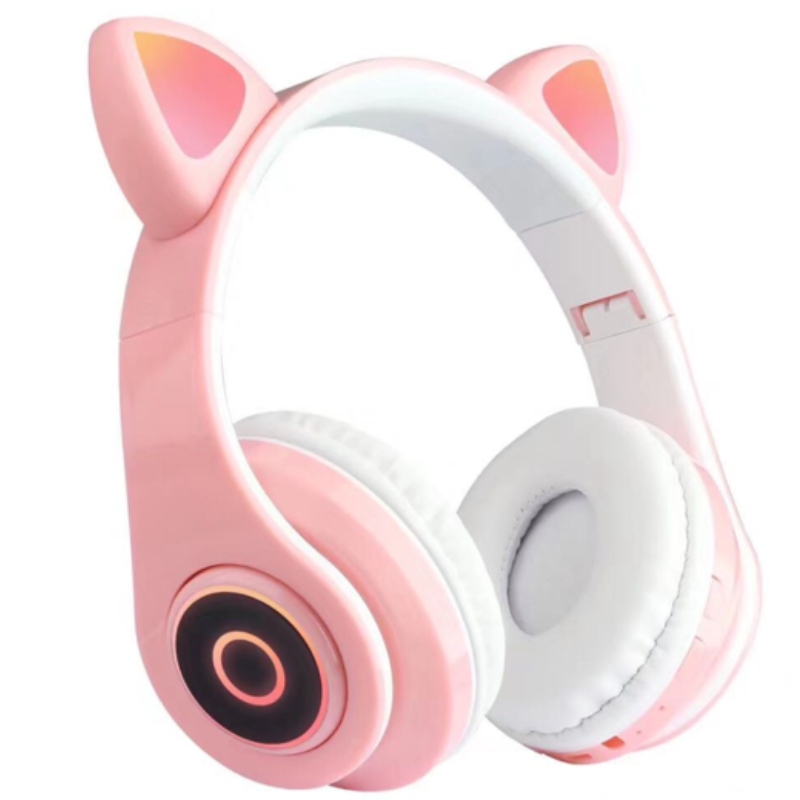 FB-BHCB1 Cat Ears Kids Összecsukható Bluetooth fejhallgató