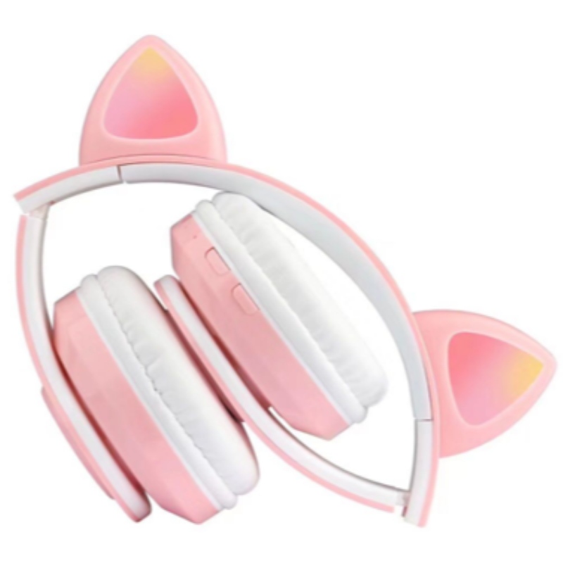 FB-BHCB1 Cat Ears Kids Összecsukható Bluetooth fejhallgató