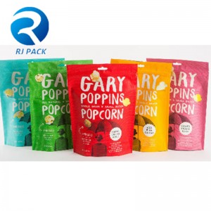 Egyéni színnyomtatás Alumínium fólia bélelt laminált anyag élelmiszer csomagolás Proxn Bag