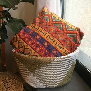 Szőtt seegrass hasa kosár