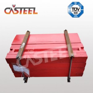 TEREX POWERSCREEN 1412 TRAKPACTOR alkatrészek, Blow Bar