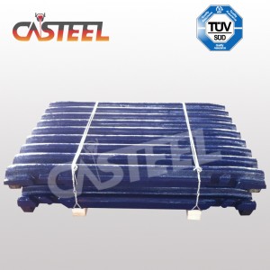 Terex JW40 Mobil Crusher Liner, Jaw Wedge Toogle Jaw Guard