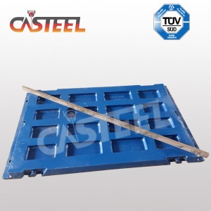 Terex Jw40 Mobile Crusher Liner, Jaw Wedge Váltás az állkapocs-Guard (1)